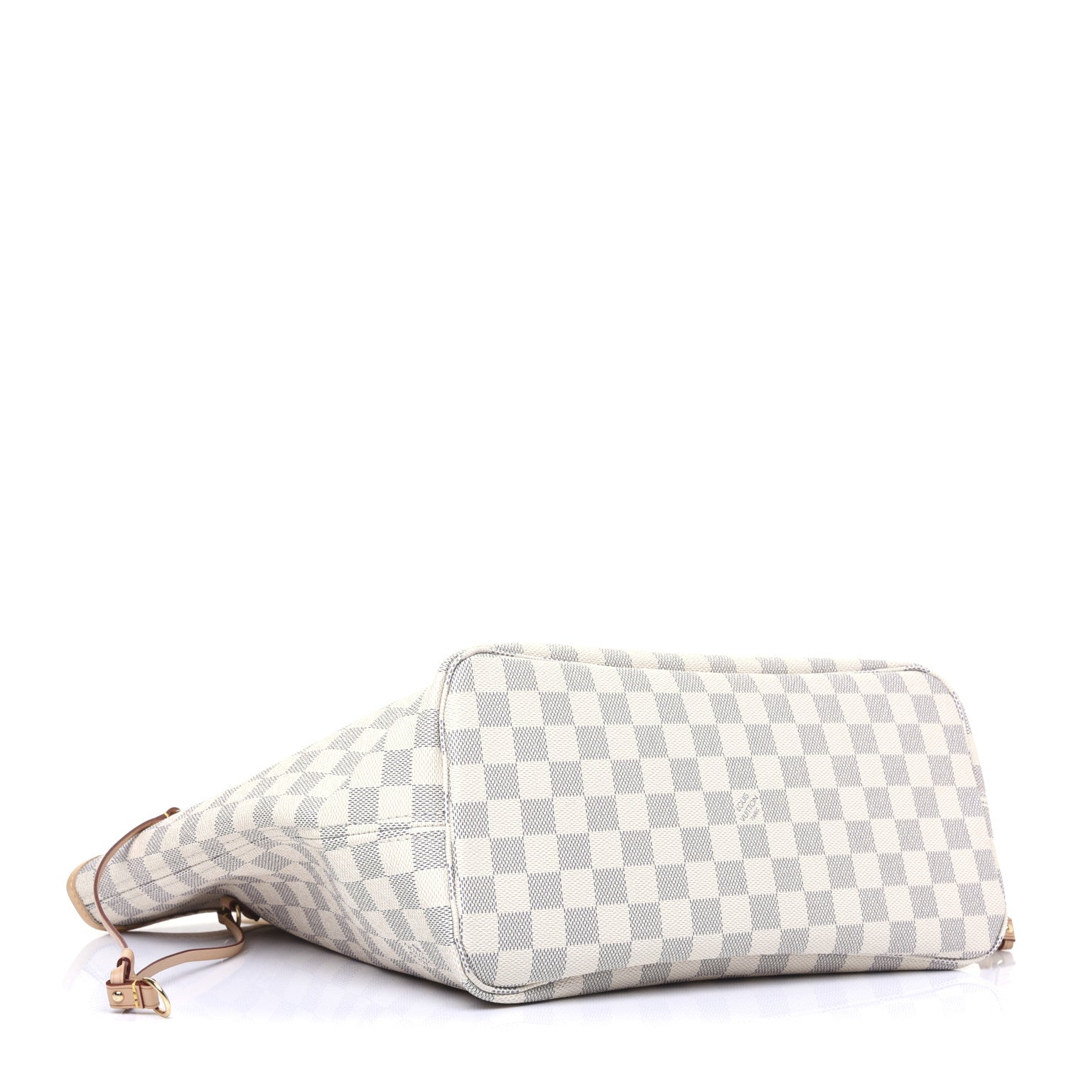 Louis Vuitton Damier Azur Neo Neverfull MM Rose Ballerine 4 of 15
