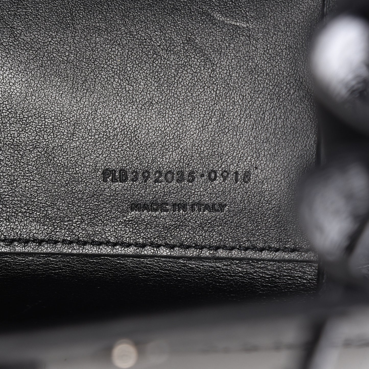 Calfskin Crocodile Embossed Nano Sac De Jour Black
