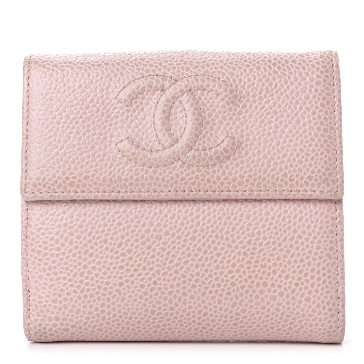 Chanel Caviar Small Timeless CC Wallet Pink 1 of 8