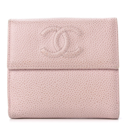 Chanel Caviar Small Timeless CC Wallet Pink 1 of 8