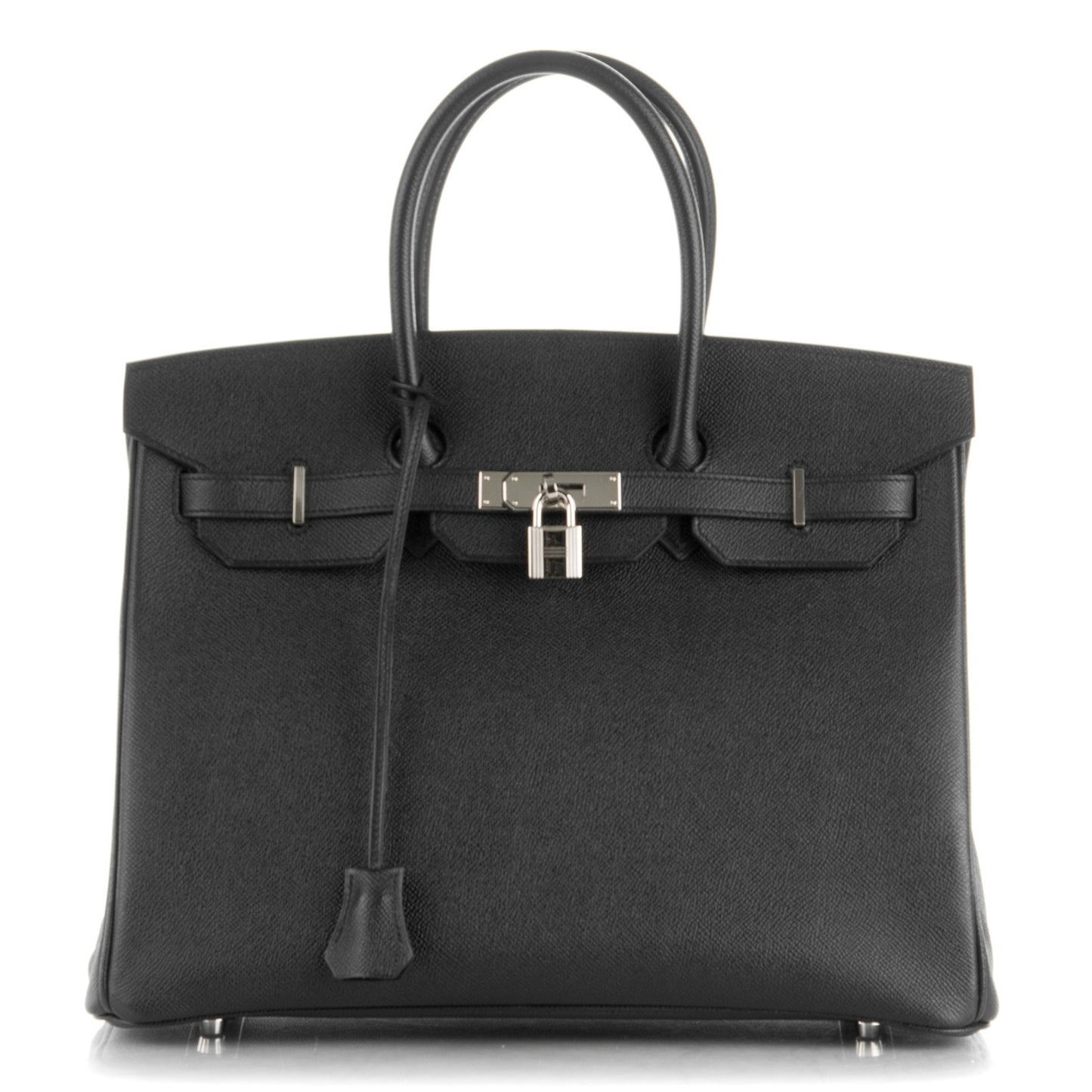 Epsom Birkin 35 Black