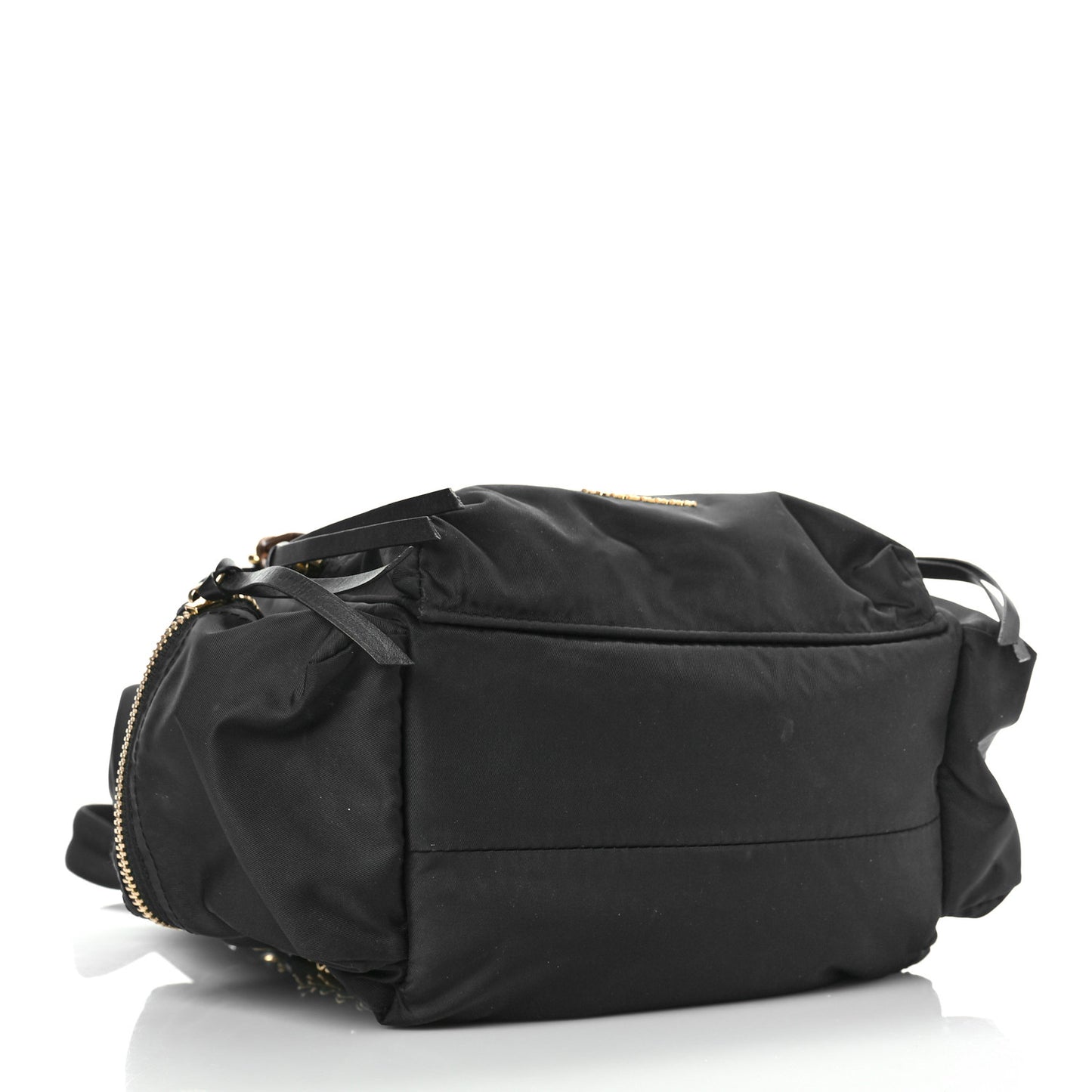 Nylon Medium Rucksack Backpack Black