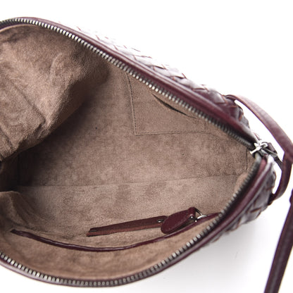 Bottega Veneta Nappa Intrecciato Nodini Crossbody Messenger Aubergine 5 of 14