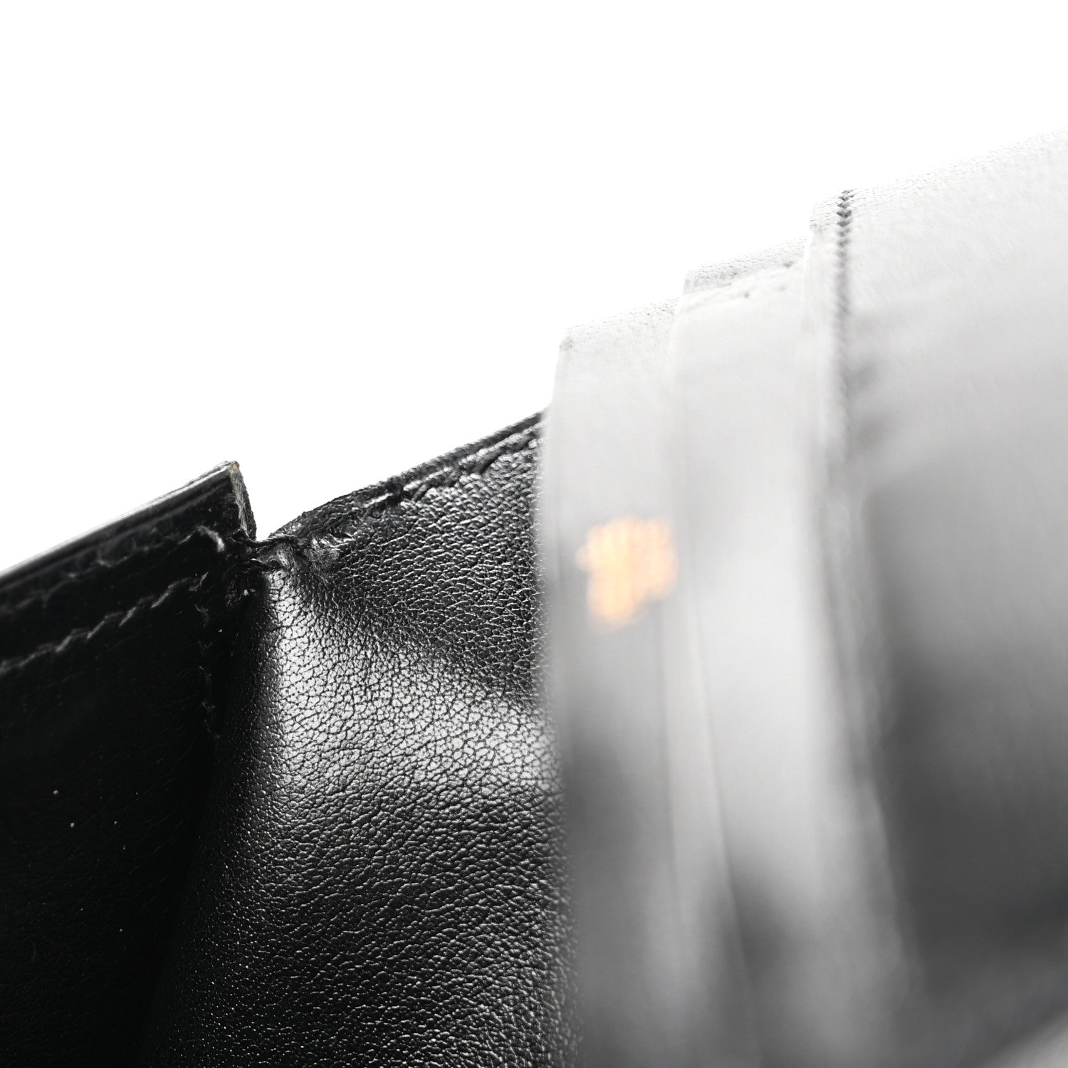 Hermes Evergrain Bearn Compact Wallet Black 8 of 12