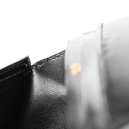 Hermes Evergrain Bearn Compact Wallet Black 8 of 12