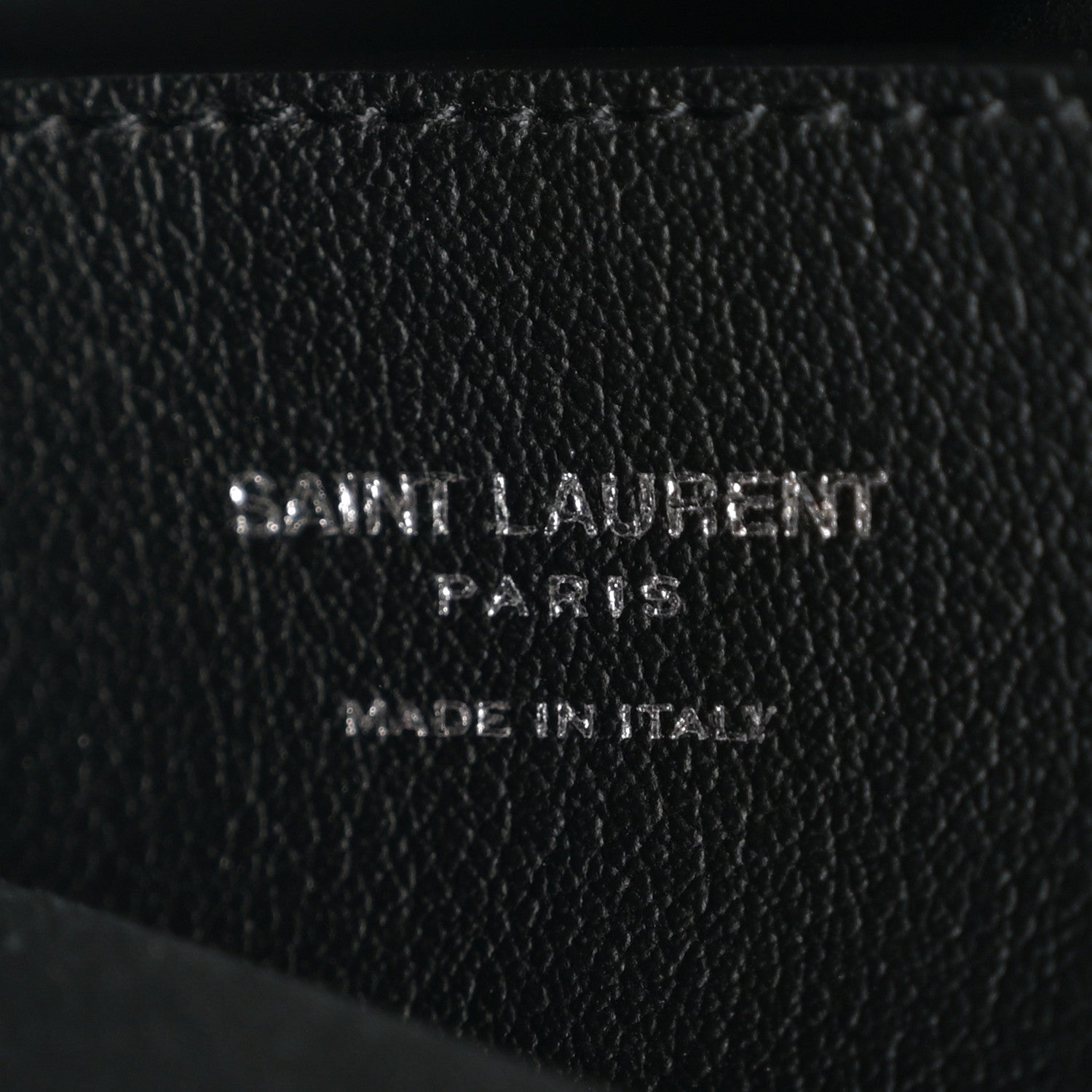 Saint Laurent Calfskin Bold Shopping Tote Black 7 of 13