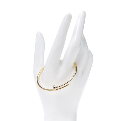 Cartier 18K Yellow Gold Small Juste Un Clou Bracelet 17 2 of 5