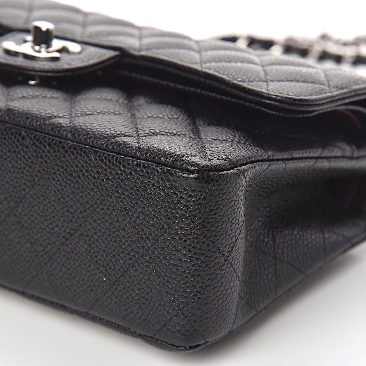 Chanel Caviar Quilted Small Double Flap Black 9 of 11