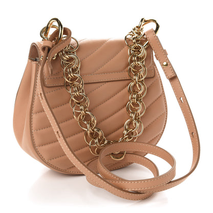 Chloe Calfskin Quilted Mini Drew Bijou Shoulder Bag Blushy Pink 2 of 9