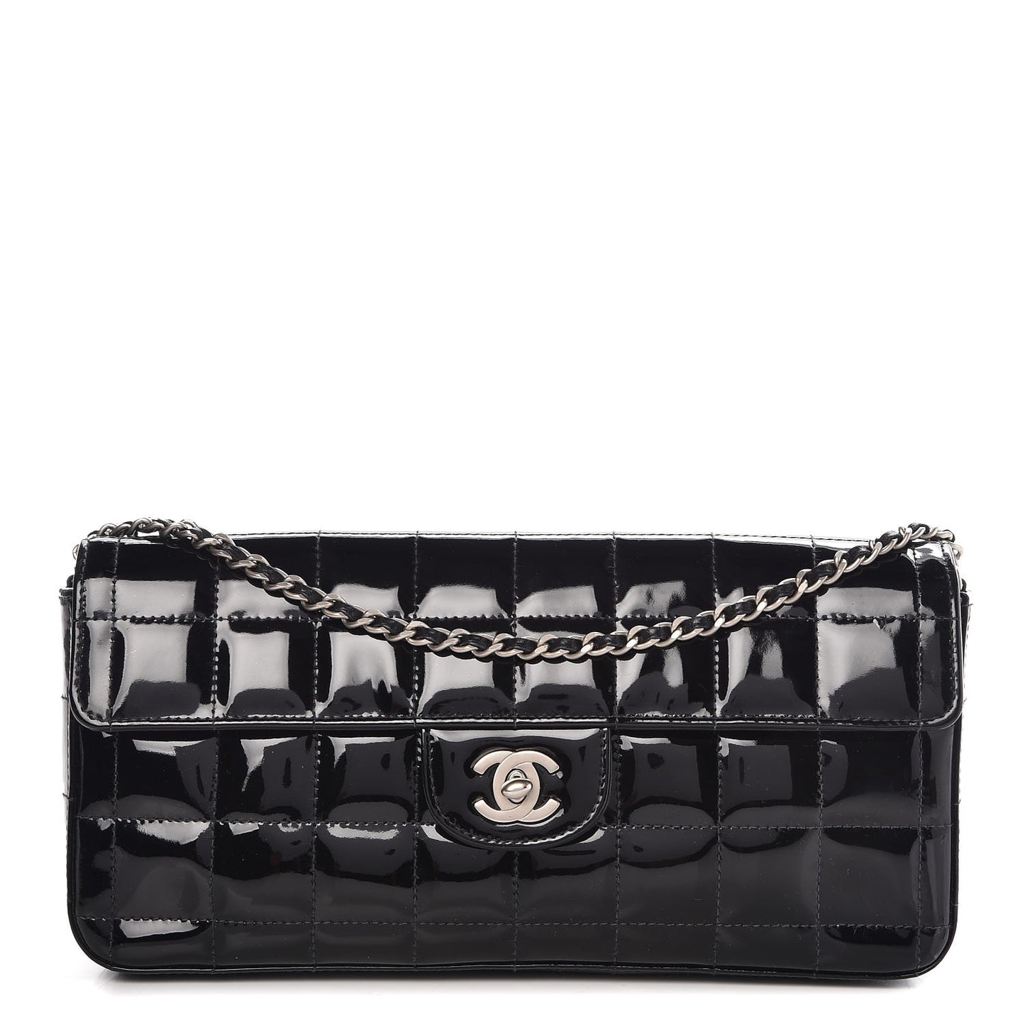 Patent East West Chocolate Bar Flap Black