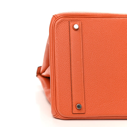 Hermes Togo Birkin 40 Orange 7 of 12