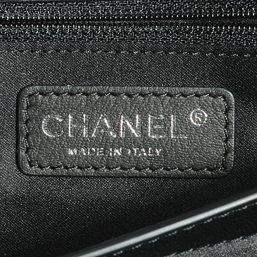 Chanel Lambskin Quilted Citizen Zip Small Flap Black 7 of 8