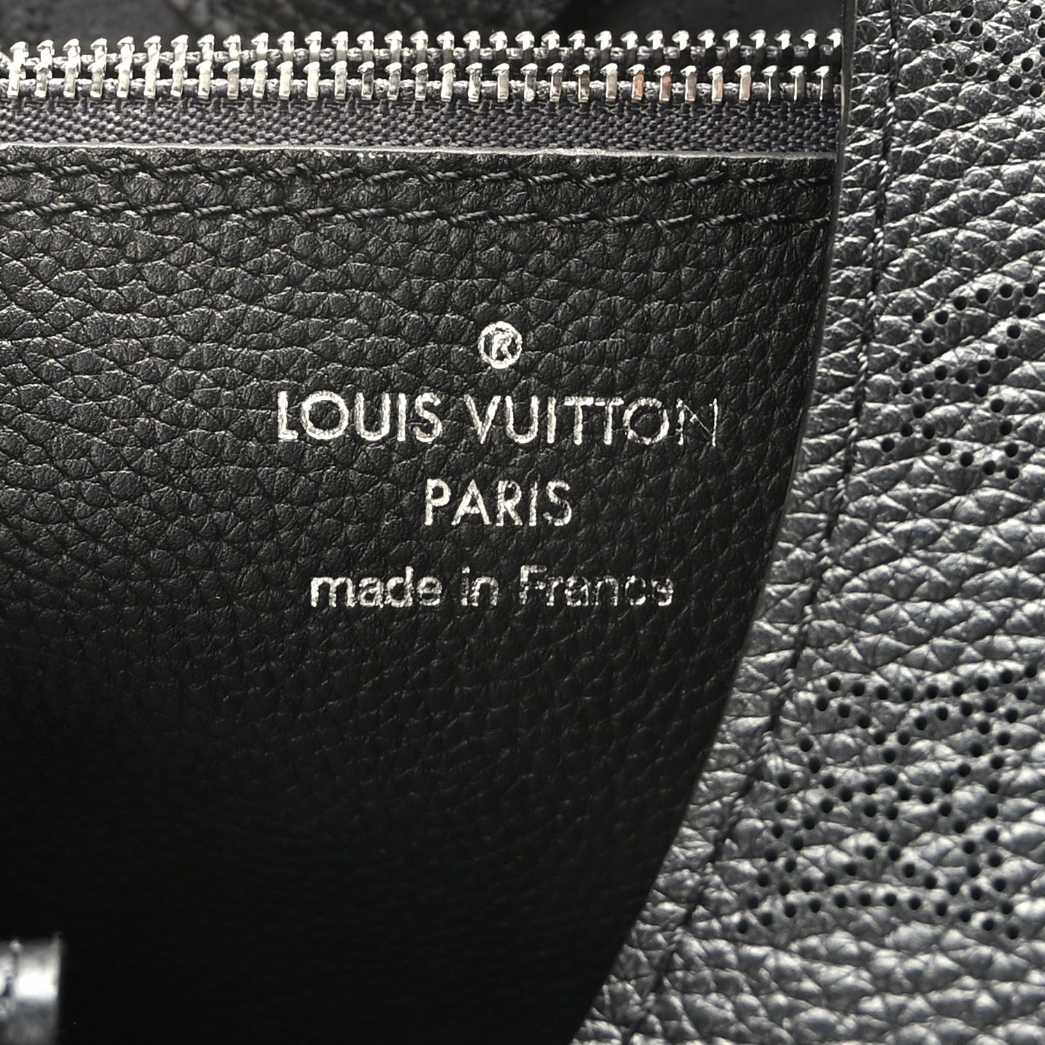 Louis Vuitton Mahina Carmel Hobo Black 6 of 10
