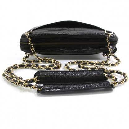 Chanel Alligator Camera Case Black 5 of 10