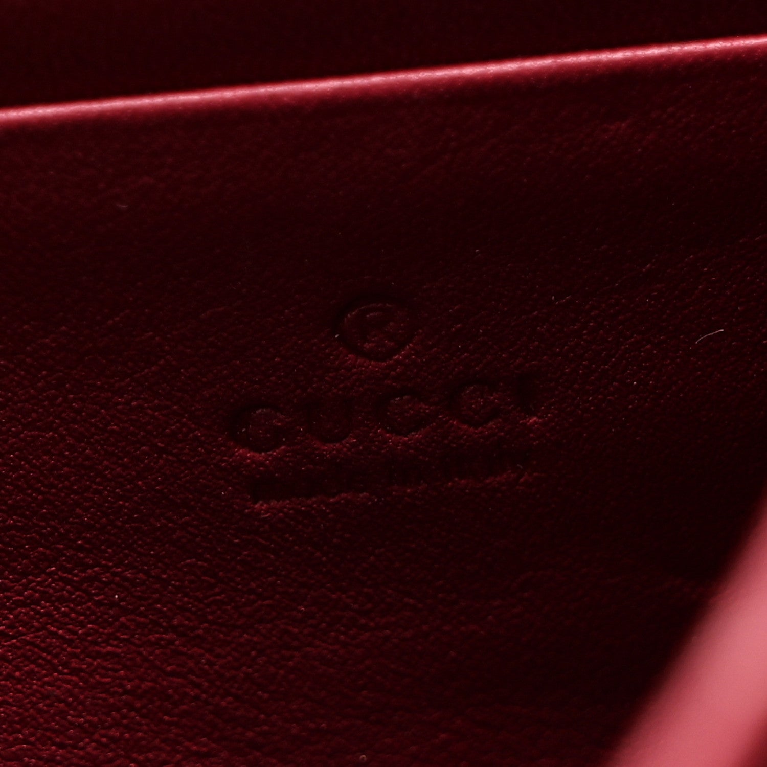 Gucci Velvet GG Monogram Mini Dionysus Chain Wallet Red Cipria 6 of 10