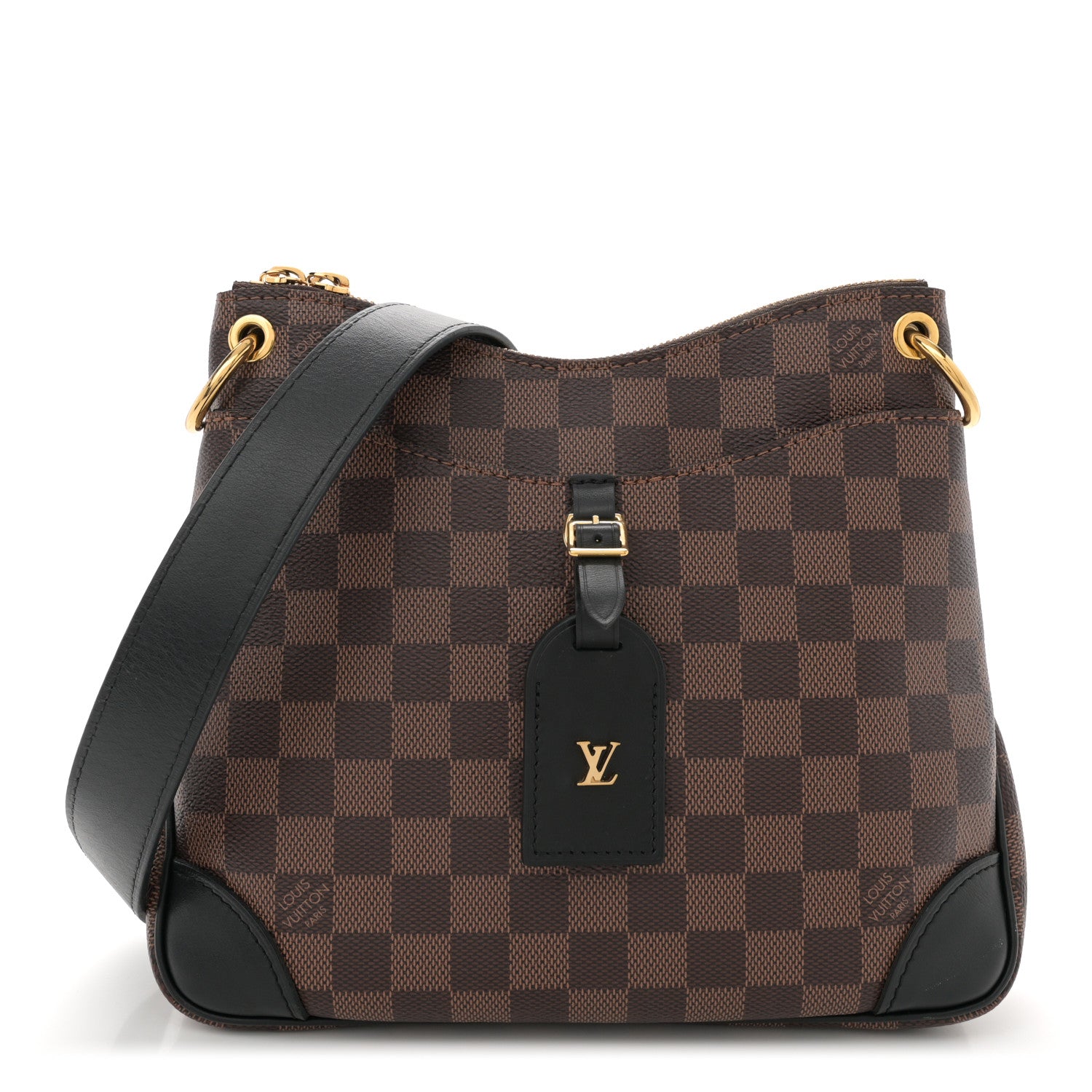 Louis Vuitton Damier Ebene Odeon PM Black 1 of 8