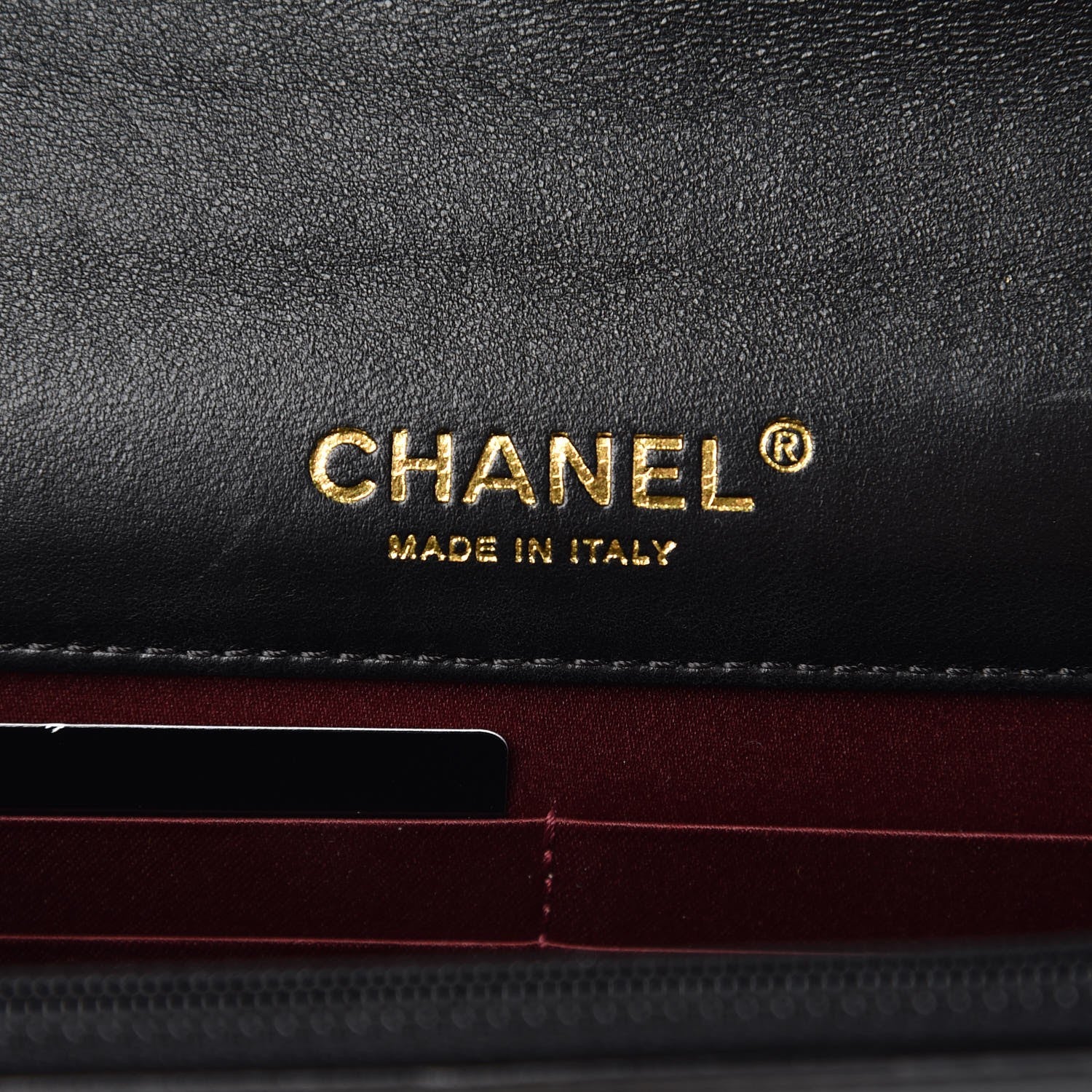 Chanel Lambskin Quilted Golden Class Wallet on Chain WOC Black 6 of 9