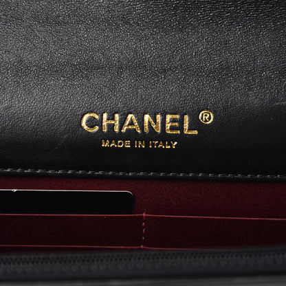 Chanel Lambskin Quilted Golden Class Wallet on Chain WOC Black 6 of 9