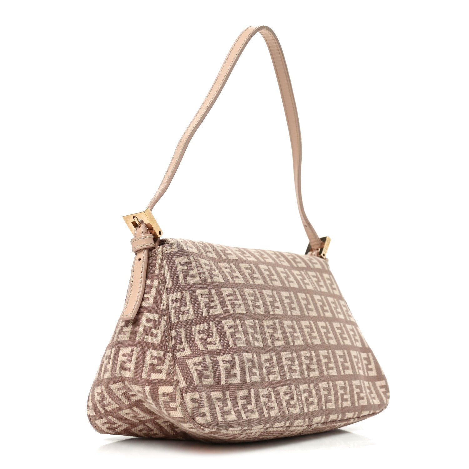 Fendi Zucchino Vitello Mini Mama Baguette Cipria Teint 1887504