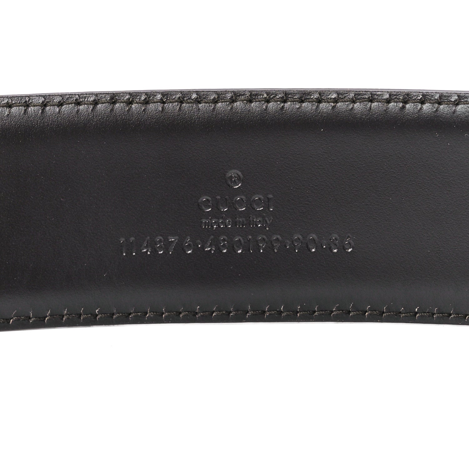 Gucci Monogram Interlocking G Belt 90 36 Dark Brown 90 36 Dark Brown 4 of 4