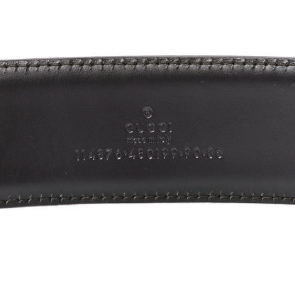 Gucci Monogram Interlocking G Belt 90 36 Dark Brown 90 36 Dark Brown 4 of 4