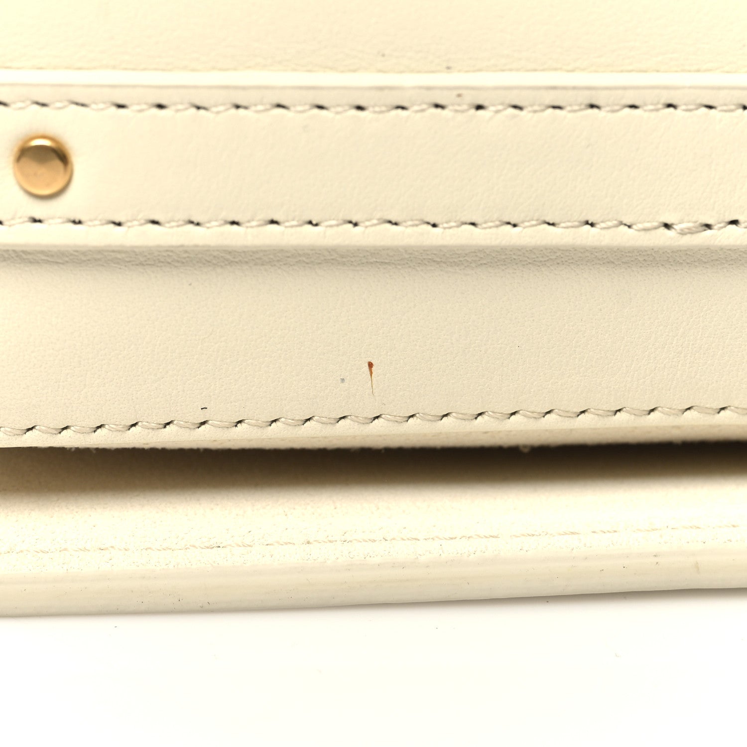 Chloe Calfskin Medium Roy Bag Natural White 11 of 12