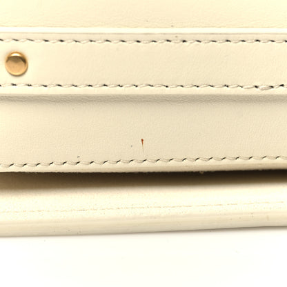 Chloe Calfskin Medium Roy Bag Natural White 11 of 12