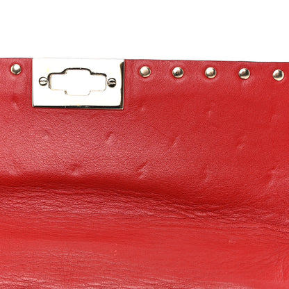Valentino Garavani Nappa Medium Rockstud Spike Shoulder Bag Rosso Valentino 13 of 18