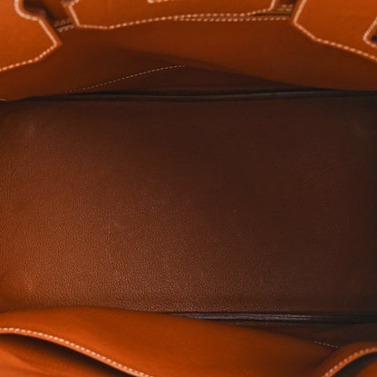 Hermes Courchevel HAC Birkin 32 Gold 5 of 19