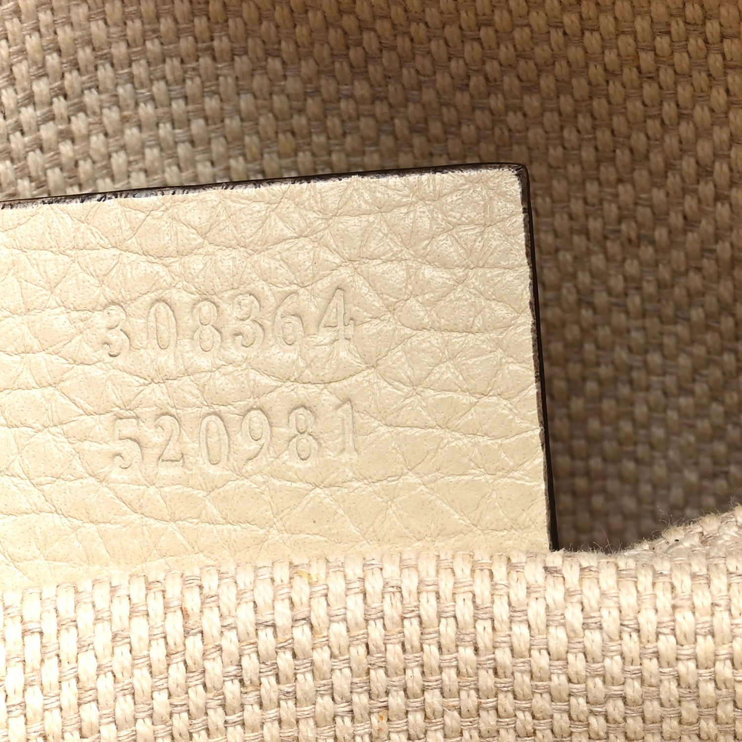 Gucci Pebbled Calfskin Small Soho Disco Bag Off White 7 of 14