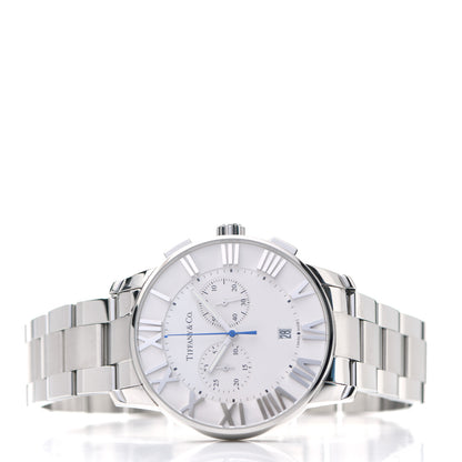 Tiffany Stainless Steel 42mm Atlas Chronograph Quartz Watch 2 of 5