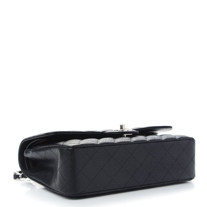 Chanel Caviar Quilted Medium Double Flap Black 3 of 8