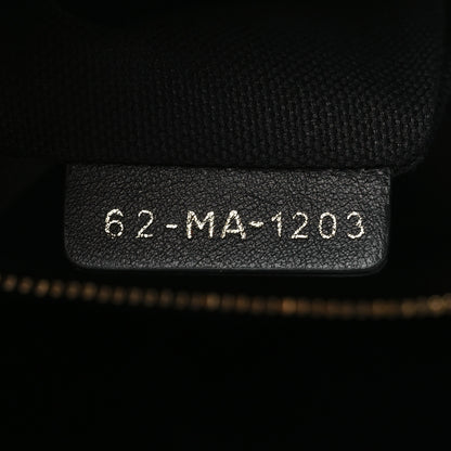 Christian Dior Calfskin Macro Cannage Medium Book Tote Black 7 of 11