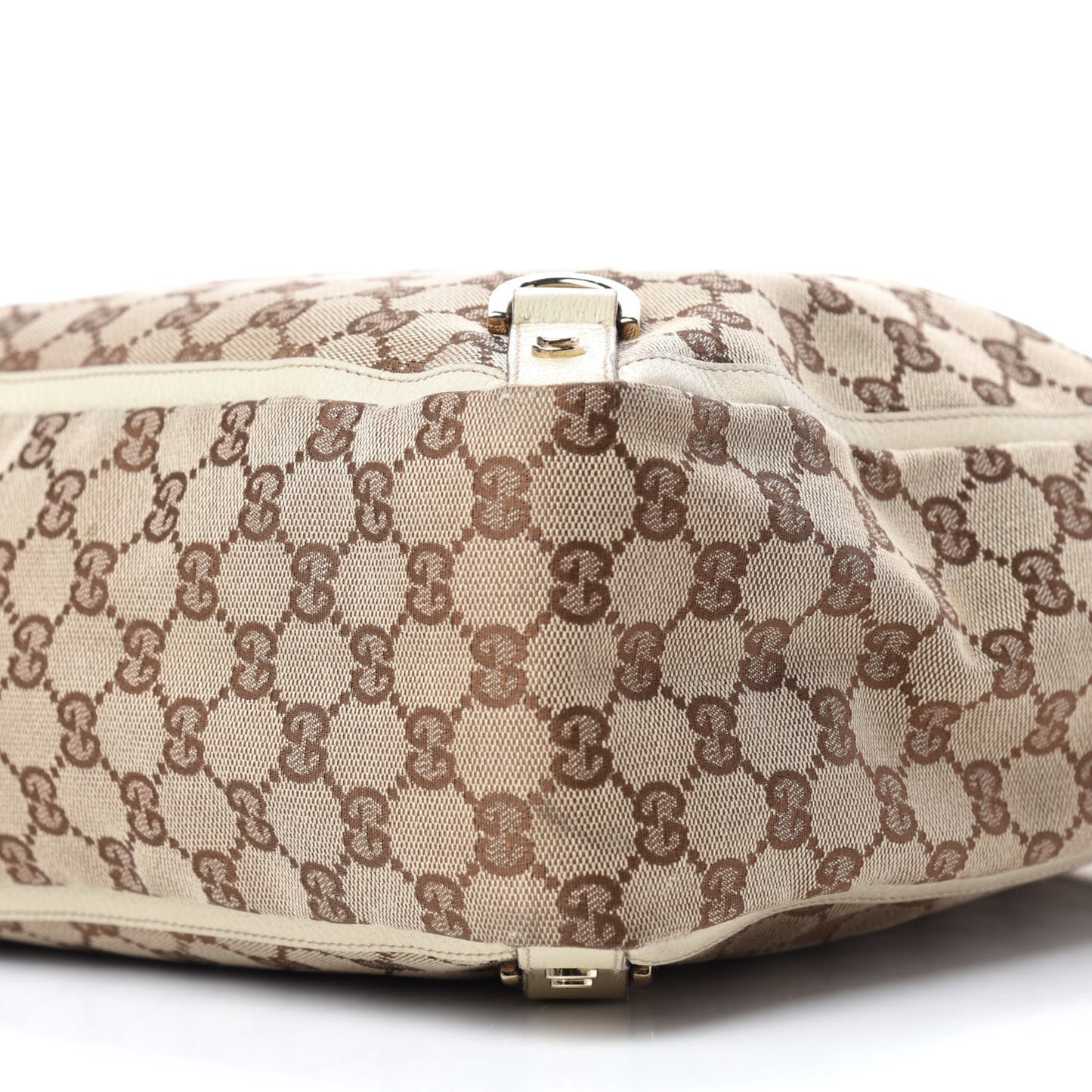 Monogram Large Abbey Tote Off White