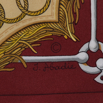 Hermes Silk Cliquetis Scarf 90 4 of 7