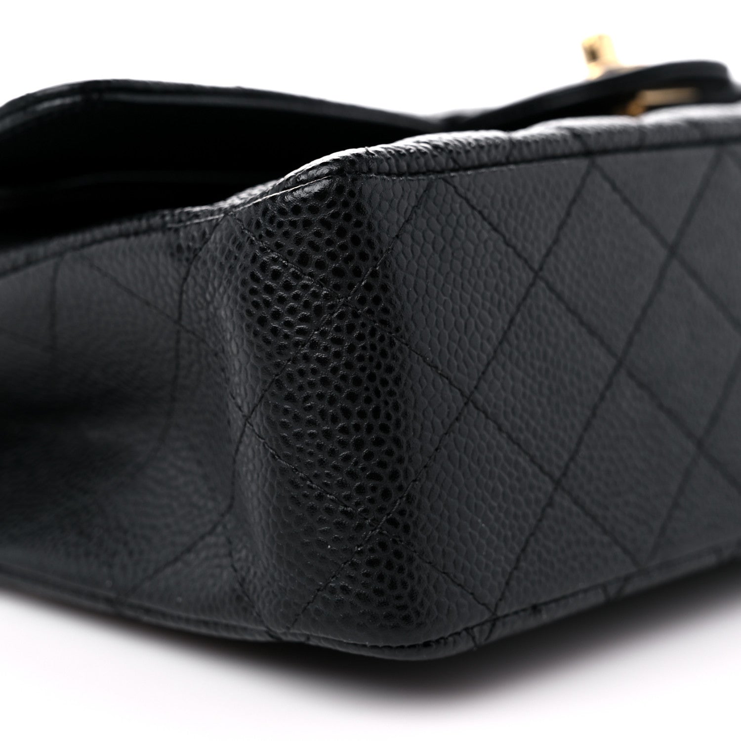 Chanel Caviar Quilted Medium Double Flap Black 8 of 10