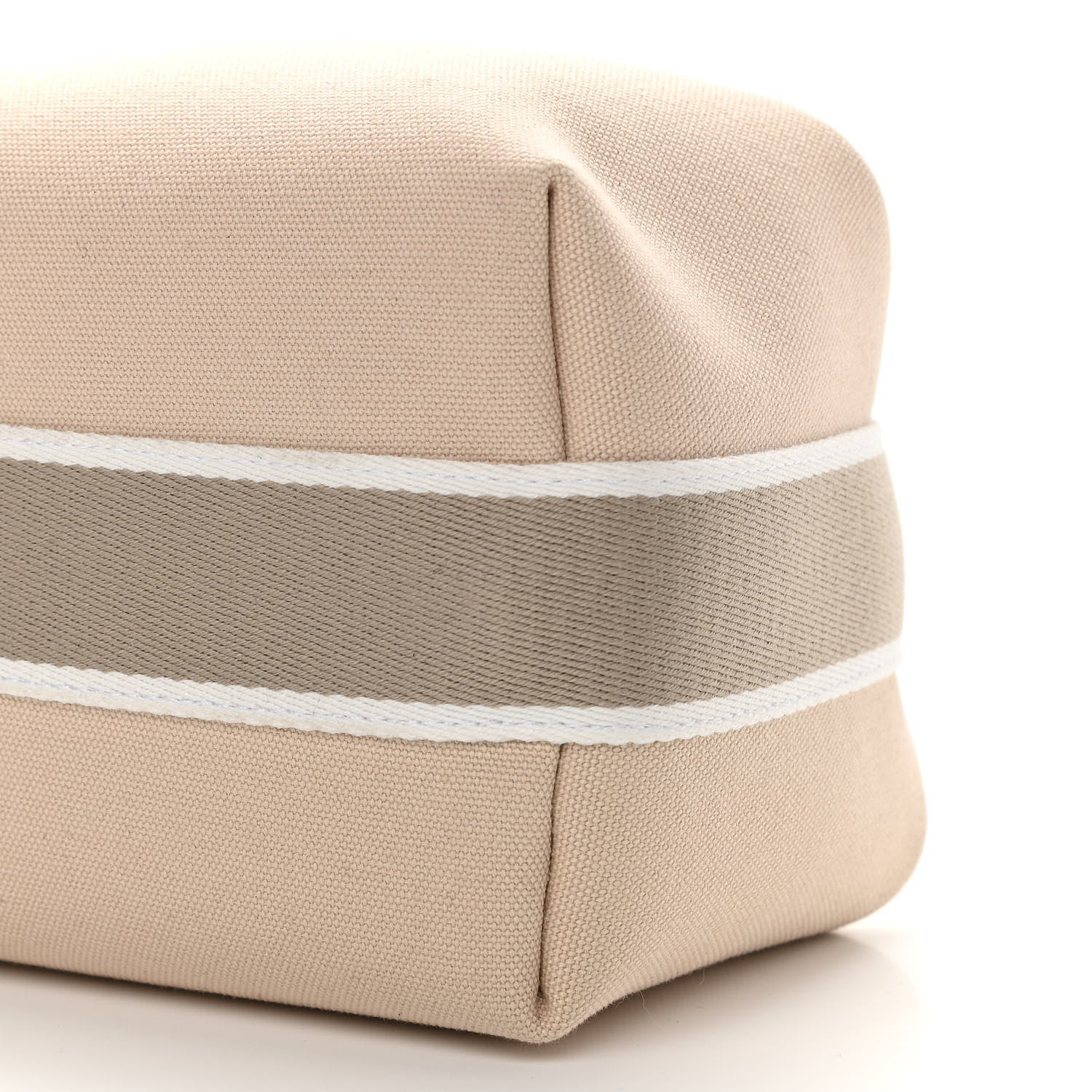 Hermes Canvas Small Bride-A-Brac Pouch Natural 10 of 10