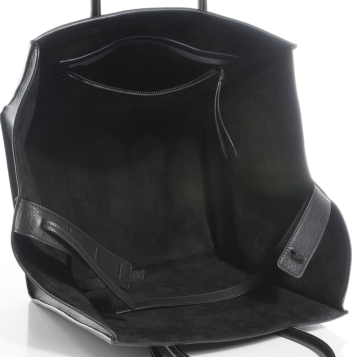 Supple Calfskin Medium Phantom Luggage Black