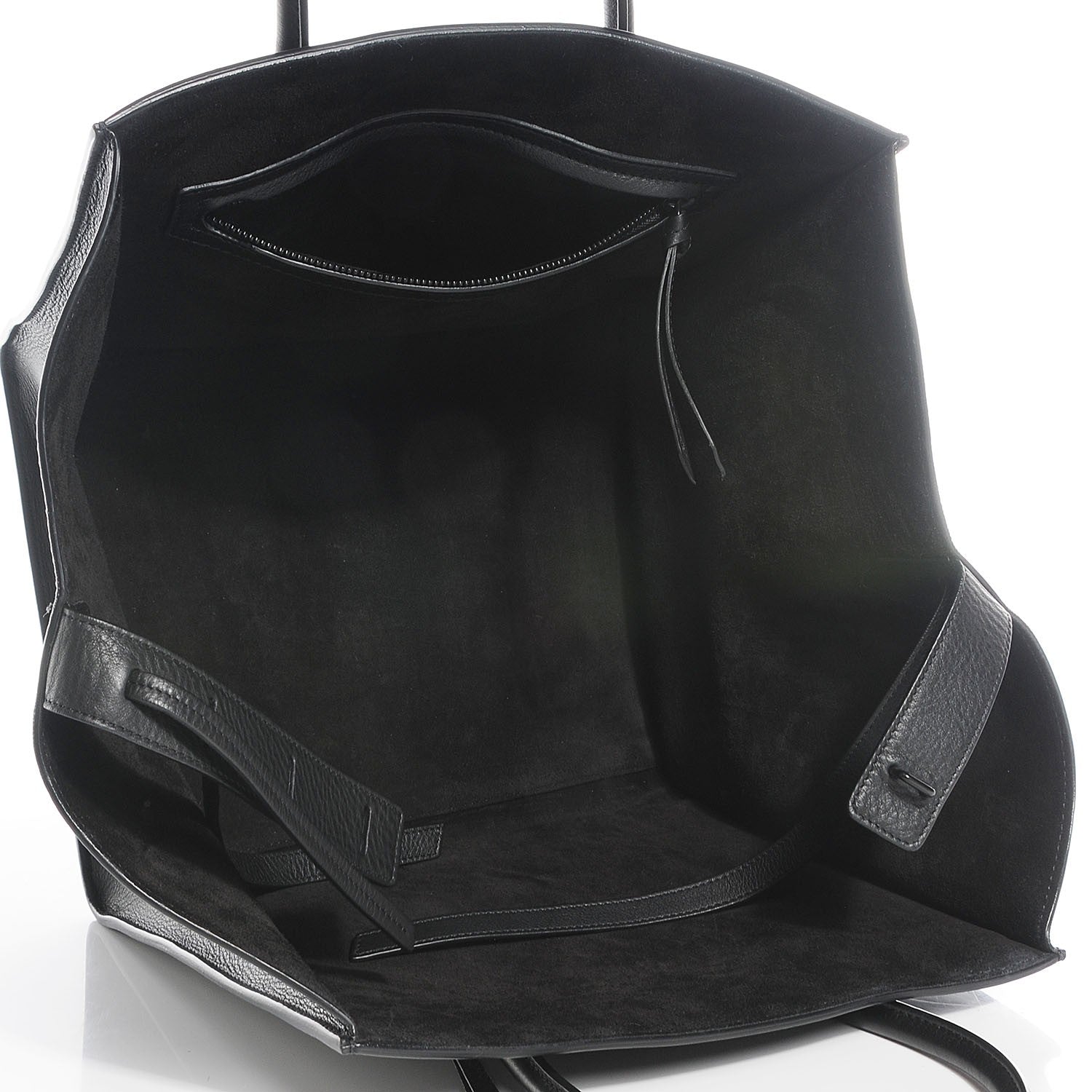 Celine Supple Calfskin Medium Phantom Luggage Black 5 of 8