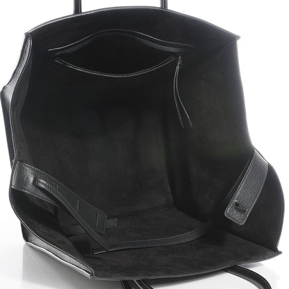 Celine Supple Calfskin Medium Phantom Luggage Black 5 of 8