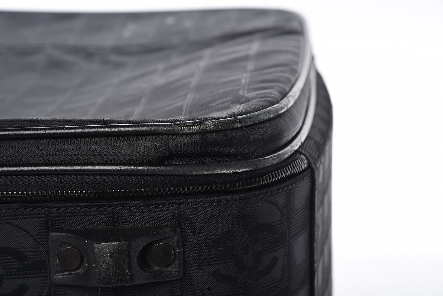 Chanel Nylon Travel Trolley Black 34 of 38
