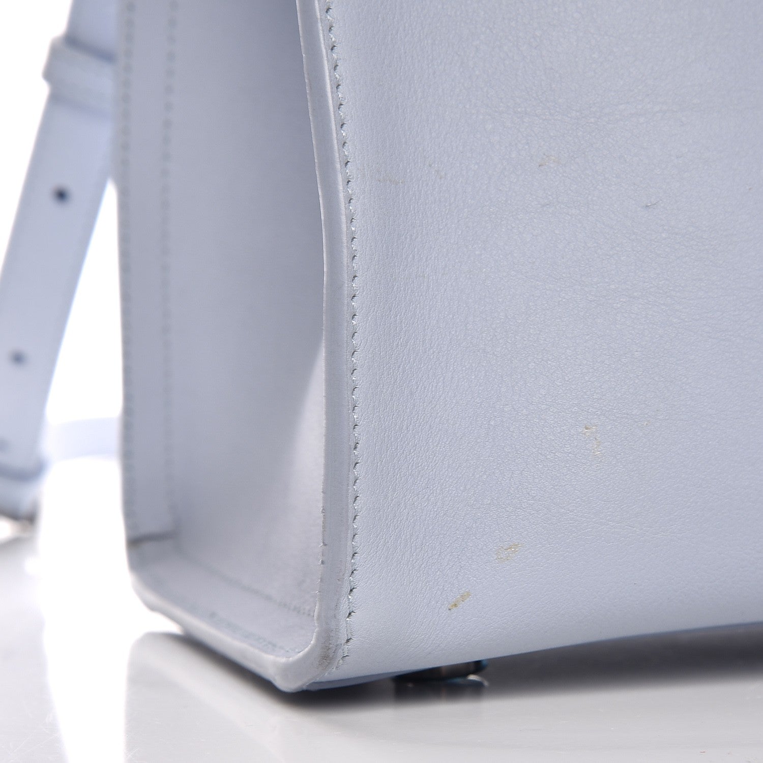 Saint Laurent Calfskin Monogram Baby Cabas Sugar Paper 12 of 16
