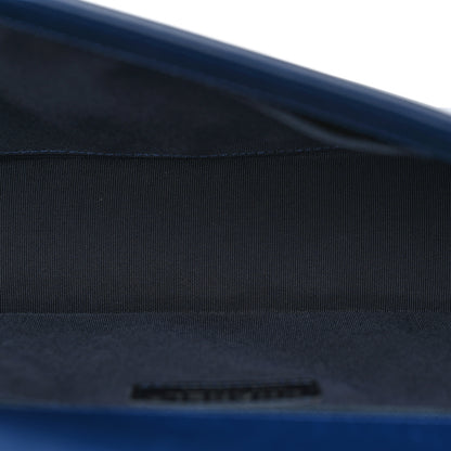 Chanel Lambskin Quilted New Medium Boy Flap Dark Blue 5 of 16