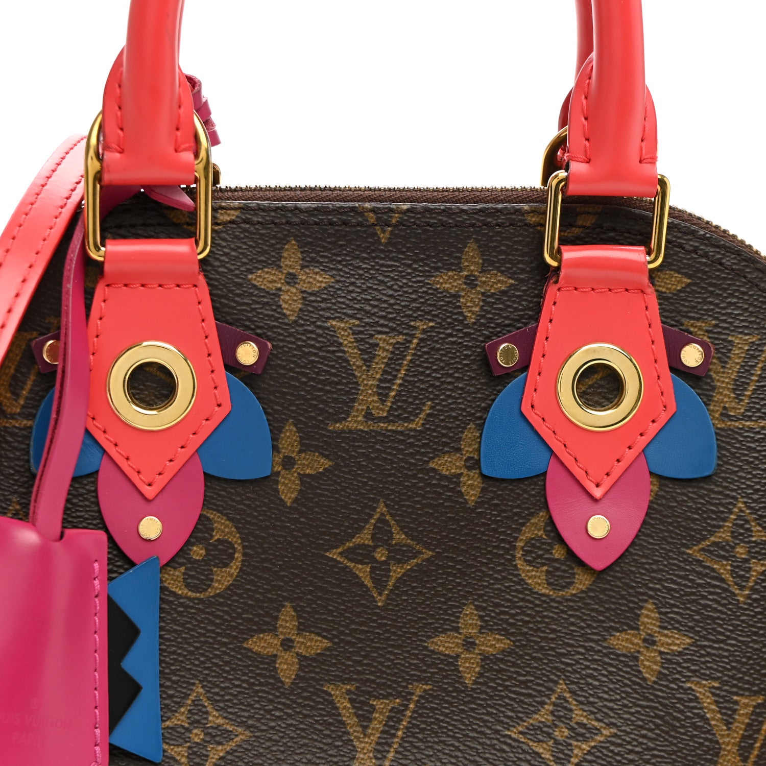 Louis Vuitton Monogram Totem Alma BB Flamingo 7 of 11