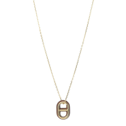 Hermes Swift O'Maillon Pendant Necklace Gold 1 of 6