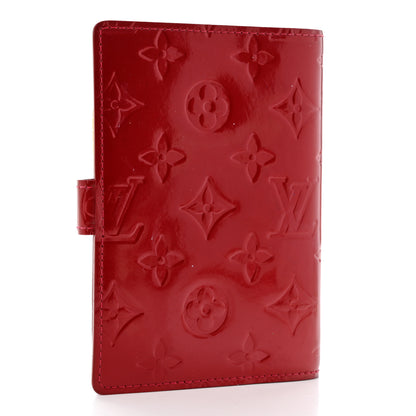Louis Vuitton Vernis Small Ring Agenda Cover Pomme D'Amour 3 of 9