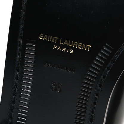 Saint Laurent Magnum Lux Calfskin Le Loafer 15 Moccasins 36 Black 8 of 11
