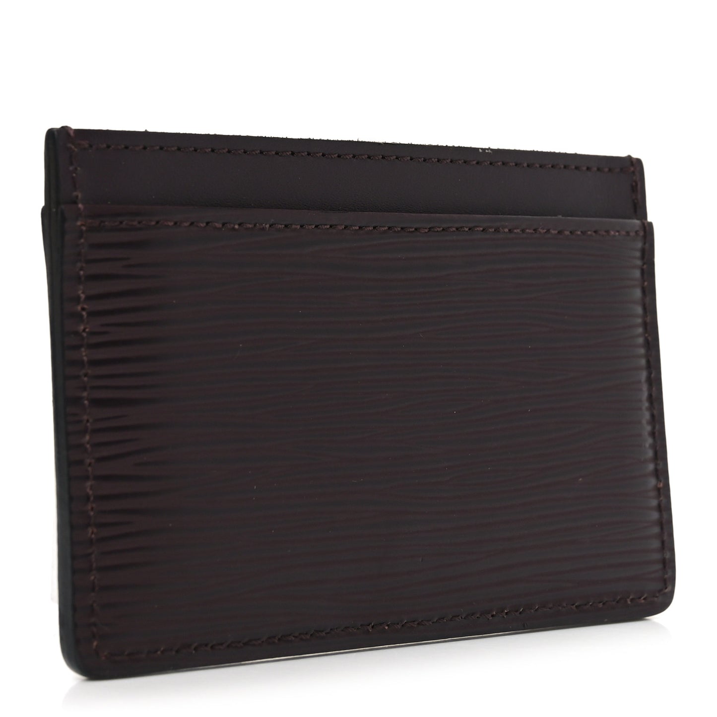 Epi Card Holder Moka
