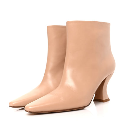 Bottega Veneta Calfskin Cloud Ankle Boots 38 Cipria 3 of 7