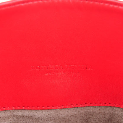 Bottega Veneta Nappa Intrecciato Flat Shoulder Bag Flame 6 of 8